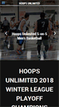 Mobile Screenshot of hoopsunlimited.com